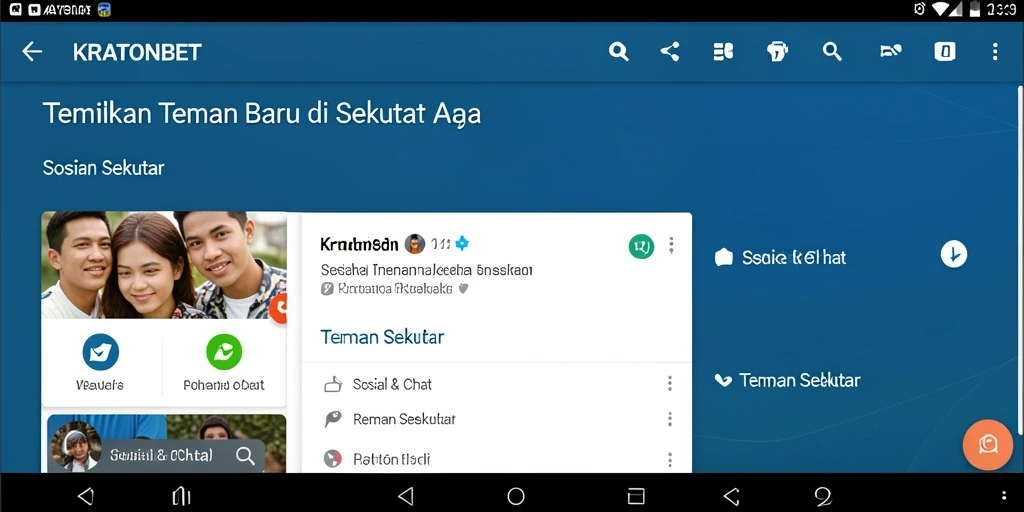 Tampilan antarmuka KRATONBET yang menarik dan mudah digunakan.