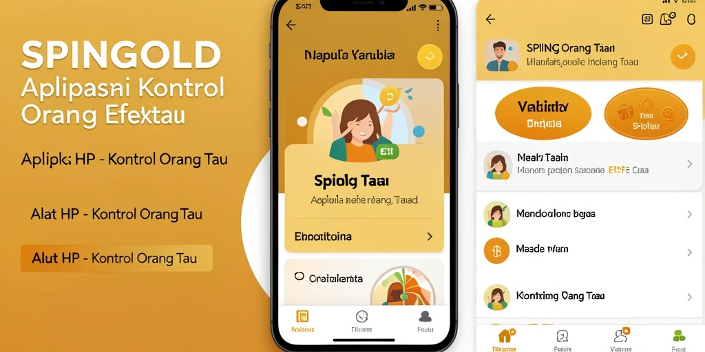 Antarmuka SPINGOLD yang intuitif dan mudah digunakan.