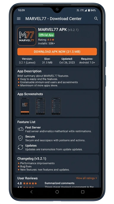 Unduh dan Instal APK marvel77 untuk Android di Indonesia